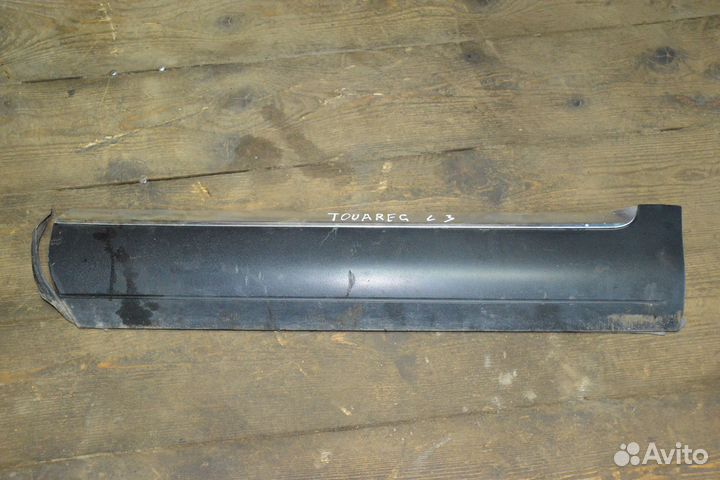 Молдинг двери задний левый Vw Touareg 7L