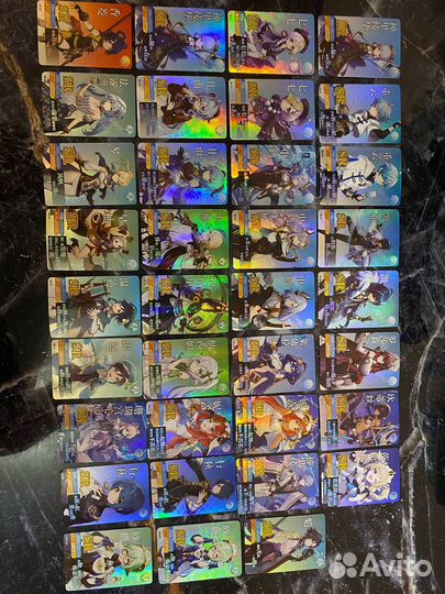 Карточки Genshin Impact обмен/продажа