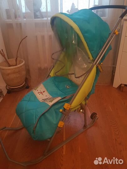 Детские Санки-коляска Ника