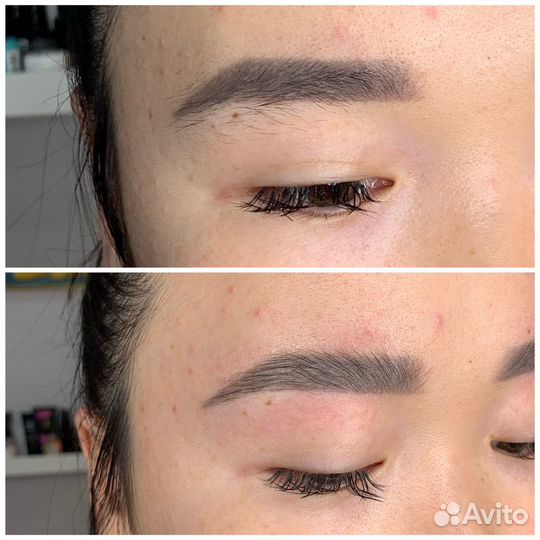 Окрашивание и коррекция бровей