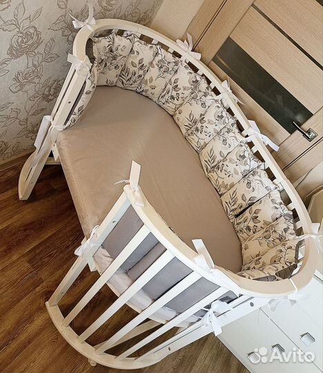 Бортики в кроватку