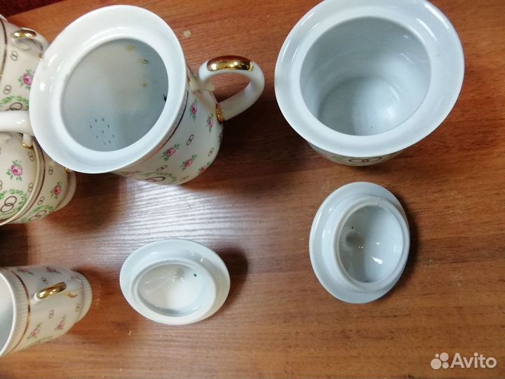 Чайный сервиз Свадебный лфз СССР