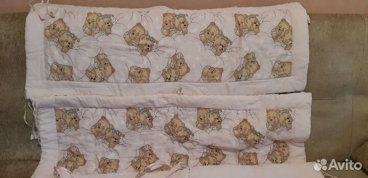 Бортики на детскую кроватку