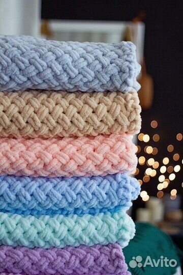 Плюшевый плед