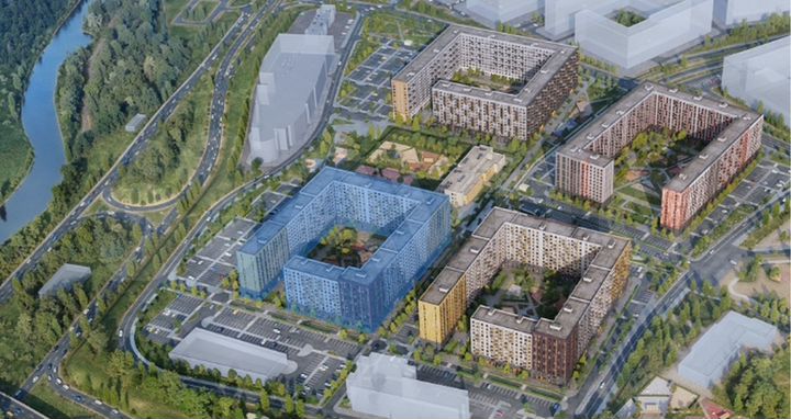 2-к. квартира, 43,7 м², 4/12 эт.