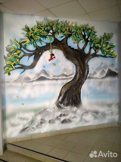 Оформление, роспись стен и просто художник