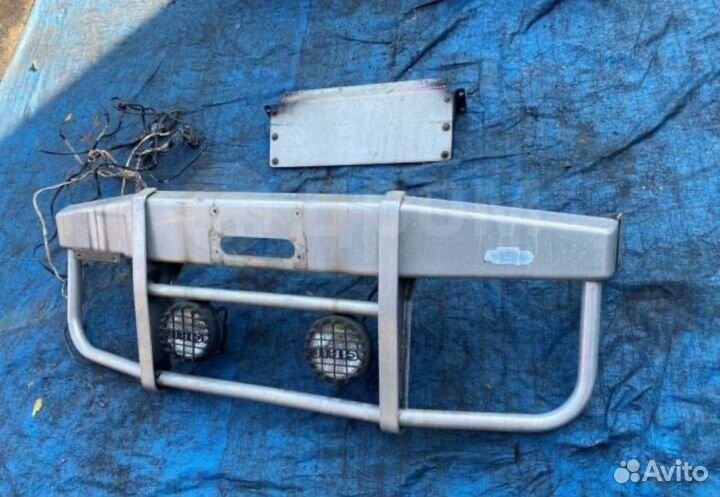 Продам аллюминевый бампер nissan safari 60