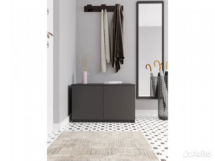 Тумба/Антресоль ма 900.1 Мори Графит