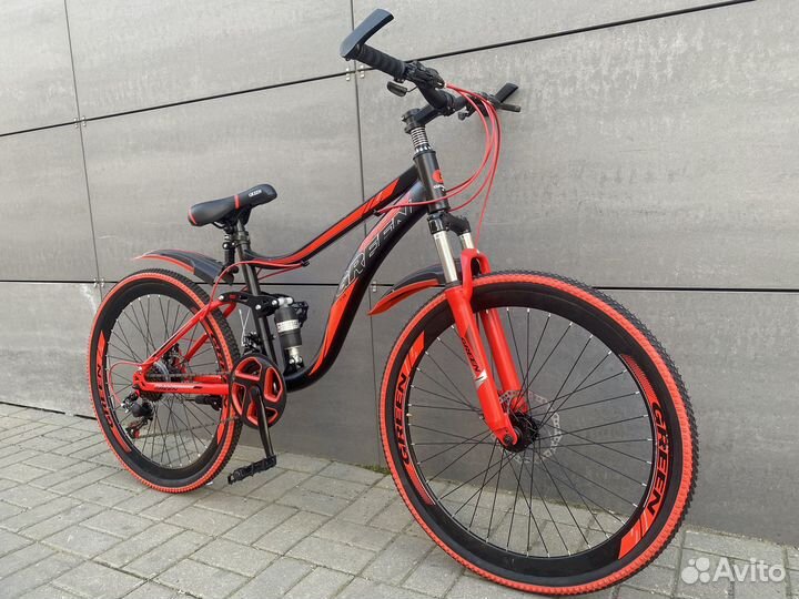 Горный велосипед на спицах