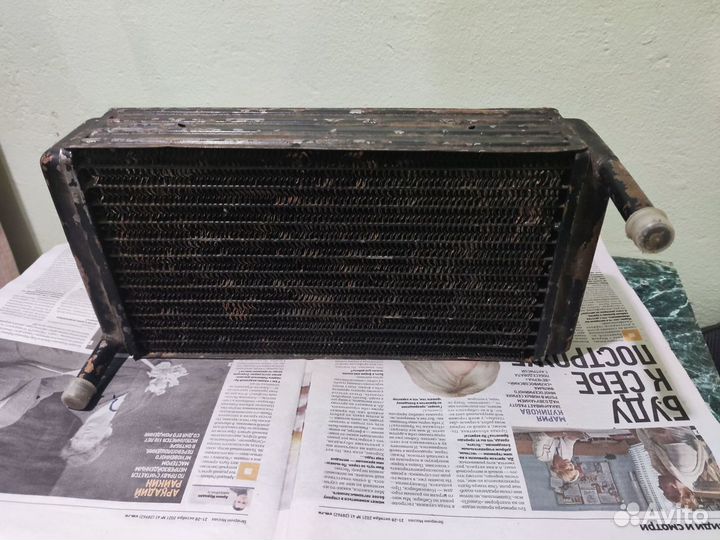 Радиатор отопителя маз
