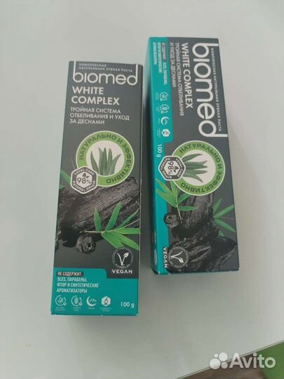 Зубная паста Biomed white complex