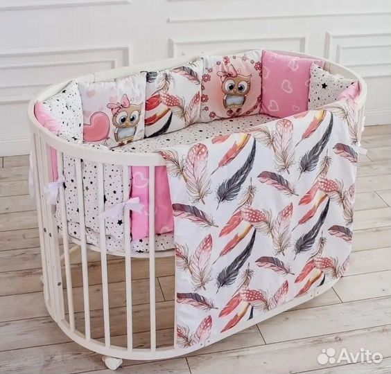 Бортики в кроватку