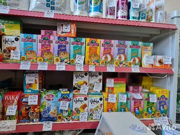 Корм кеша для попугаев, хомяков, крыс, мышей