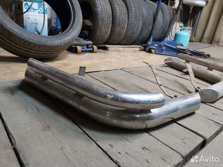 Защита бампера Toyota Prado 120 2003-2009г