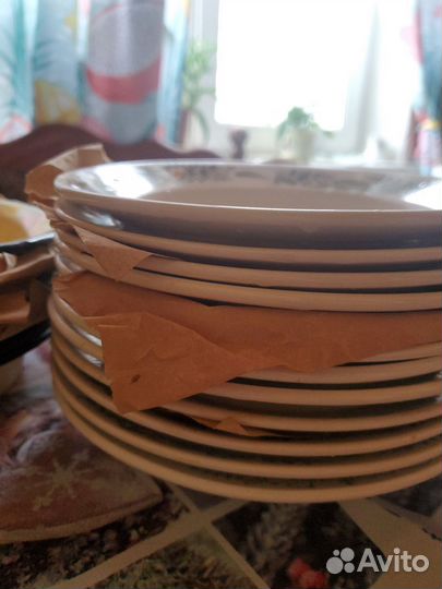 Тарелка керамика СССР винтаж