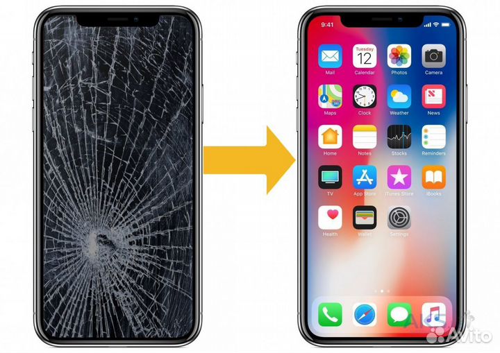 Замена стекла на iPhone