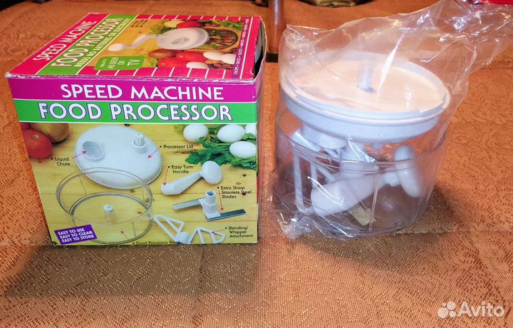 Измельчитель продуктов механический, новый