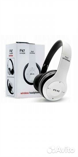 Беспроводные наушники P47 с микрофоном