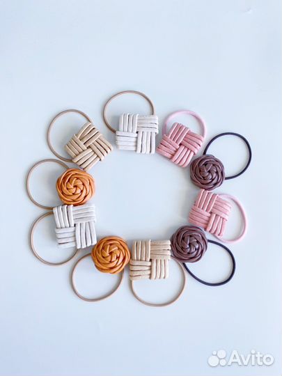 Резинки для волос ручной работы