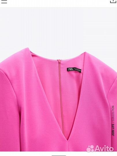 Боди с подплечниками zara xs