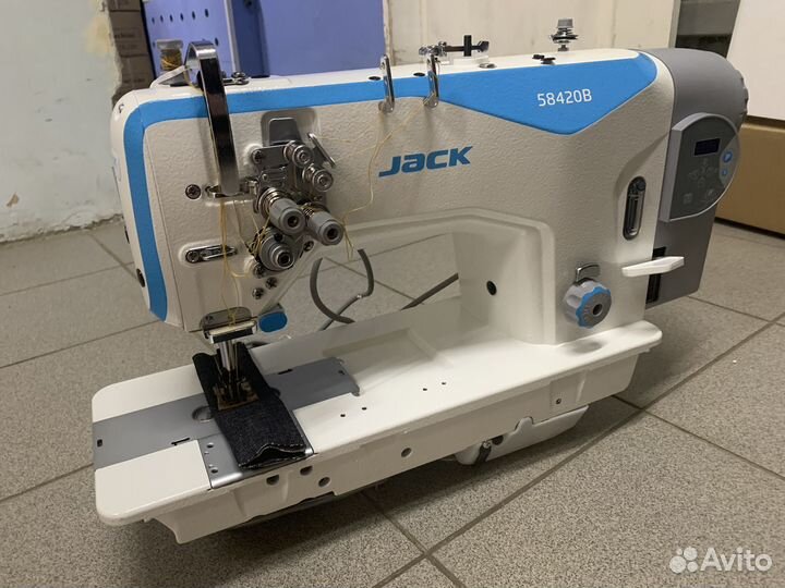 2х игольная швейная машина Jack JK-58420B