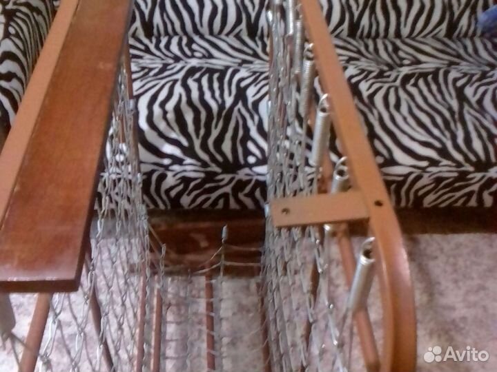 Кровать раскладушка мкталическая