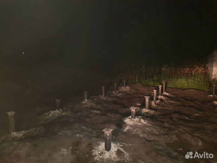 Фундамент на винтовых сваях Винтовые сваи под ключ