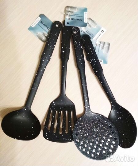 Набор кухонных приборов из нейлона Marble