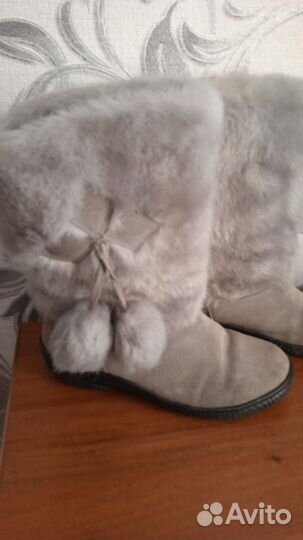 Зимние женские сапоги 38 натуральная кожа