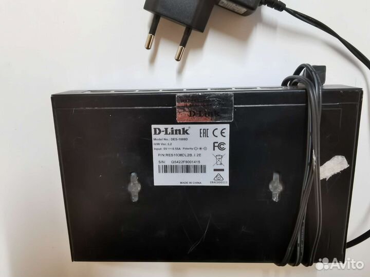 Коммутатор D-Link DES-1008D/L2