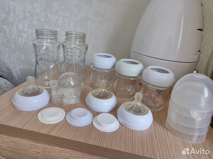 Бутылочки Avent стекло