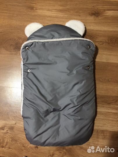 Зимний конверт в коляску