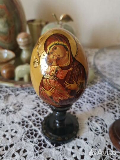 Яйцо пасхальное деревянное