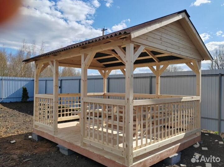 Дачные беседки