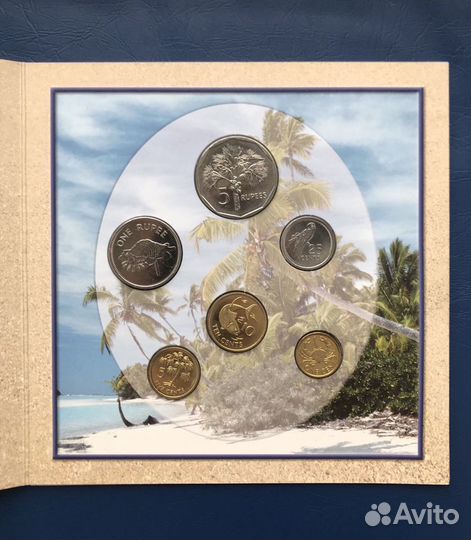 Сейшелы. Коллекционный набор из 6-ти монет