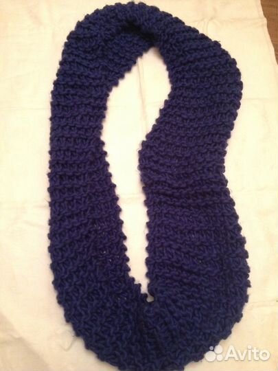 Шарф-снуд Zara синий новый