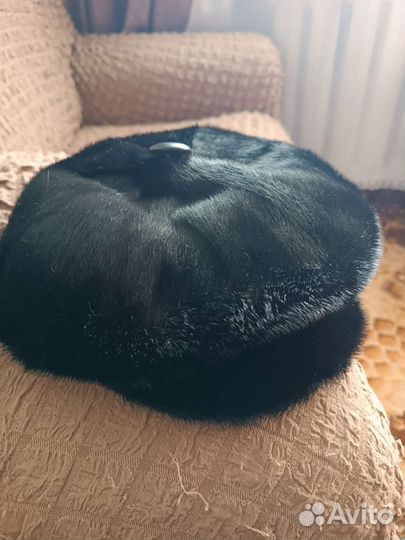 Кепка норковая женская