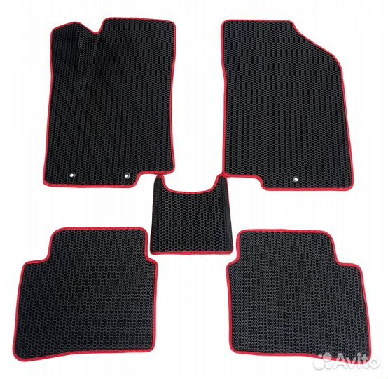 EVA ева эва коврики hyundai solaris (2014-2017)