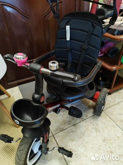 Велосипед с ручкой kreiss