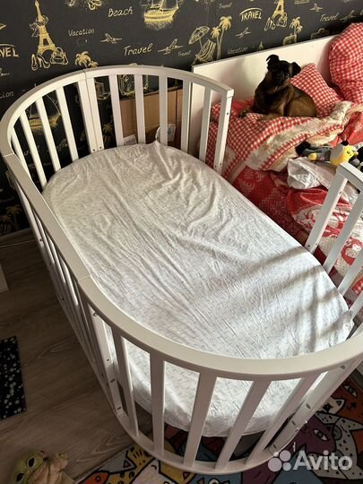 Детская кроватка трансформер 8в1