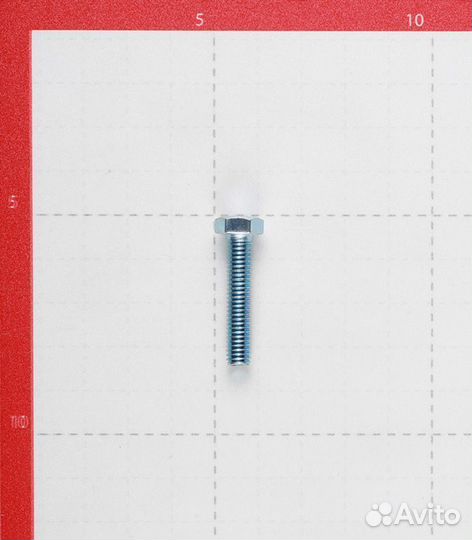 Болт оцинкованный M6x30 мм DIN 933 (5 шт.)