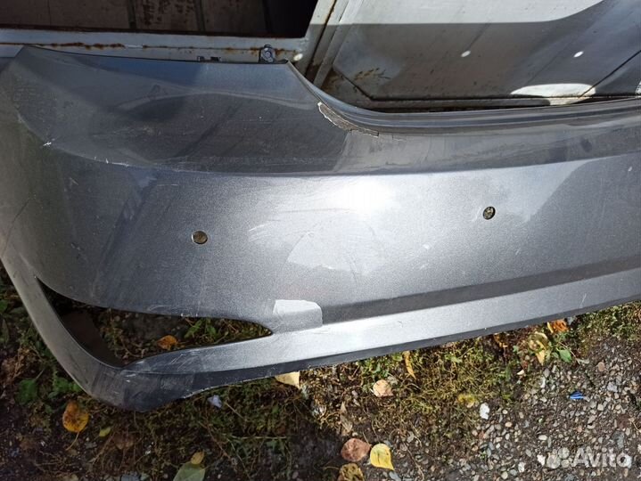Задний бампер hyundai solaris
