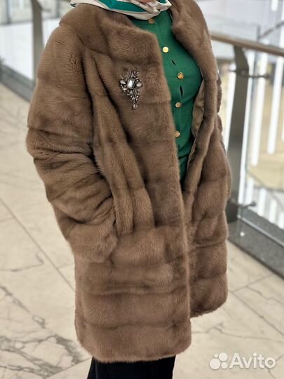 Шуба норковая трансформер