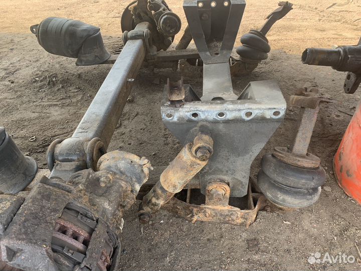 Оси балки BPW в сборе