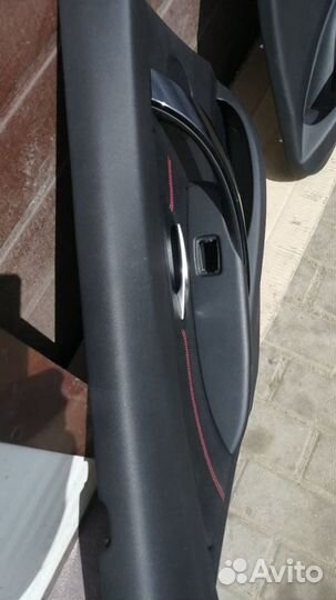 Обшивка двери bmw f30 sport line
