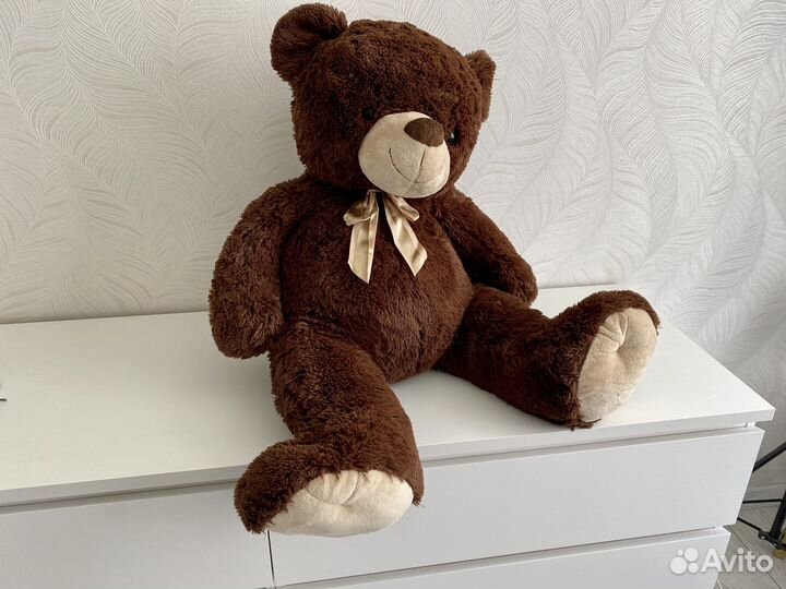 Плюшевый медведь 90 см 60 см 43 см