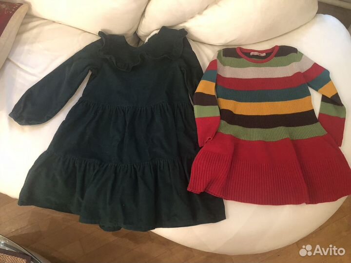 Платья H&M,Boboli 5-6 лет