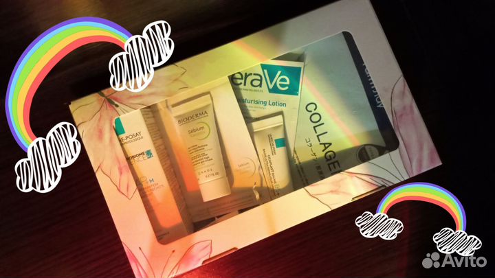 Подарок. Бьюти бокс с косметикой.Пробники