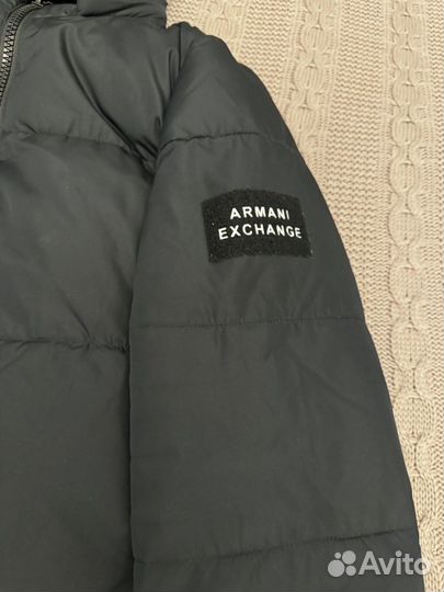 Armani exchange пуховик женский