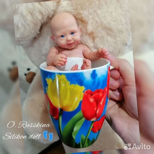 Кукла реборн силиконовая